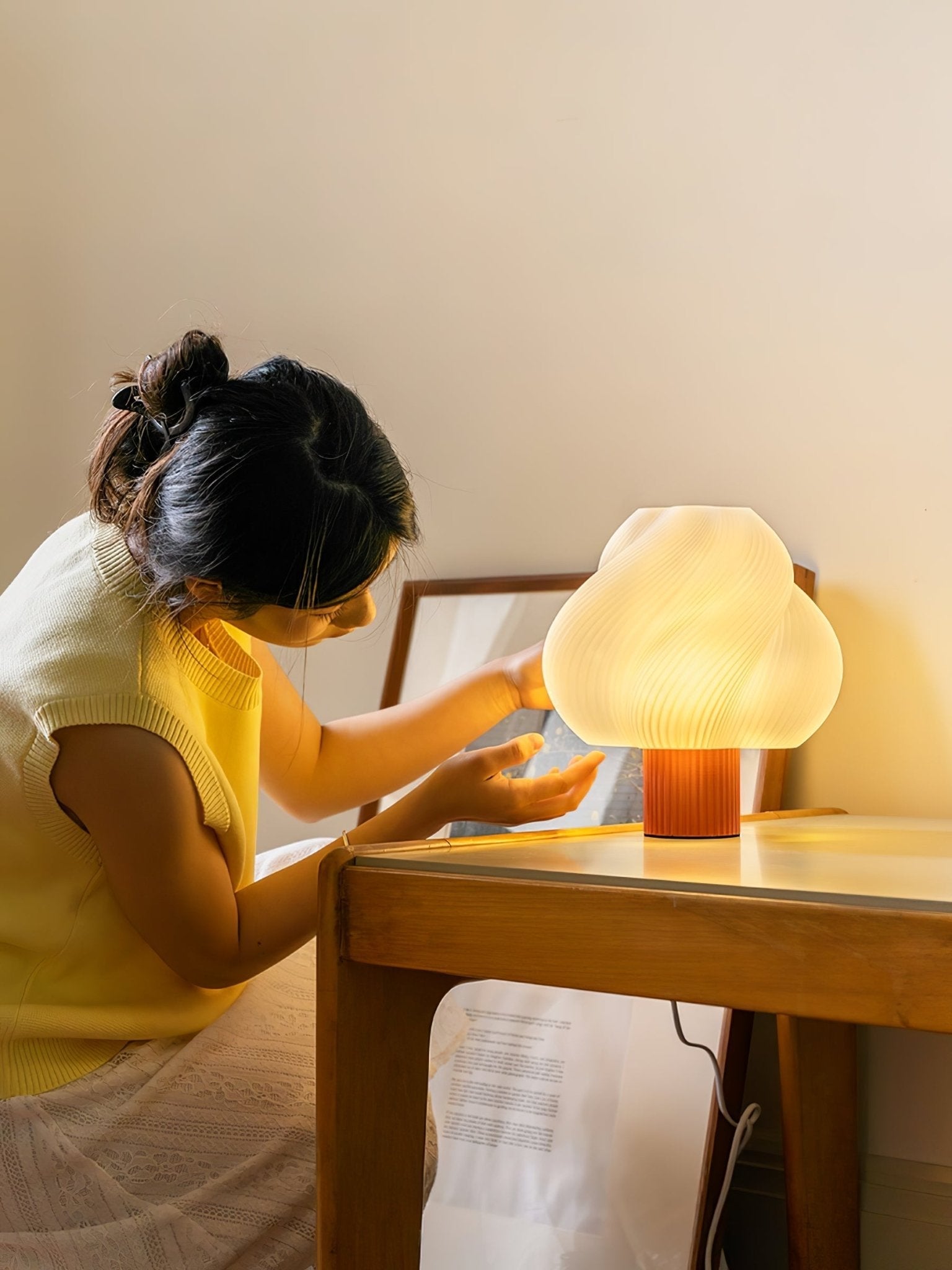 Buffy Modern Plastic Table Lamp - Letslighting