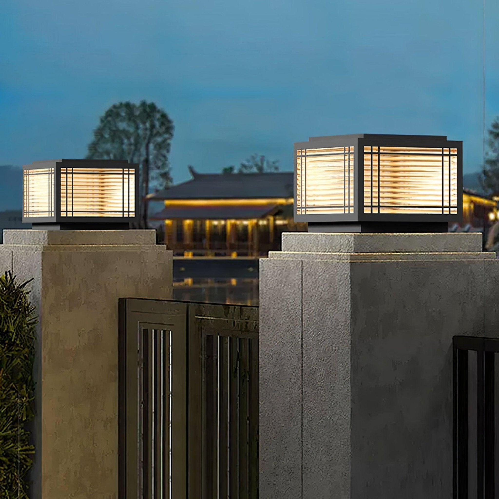 Fieran Steel Japanese-inspired Table Lamp - Letslighting