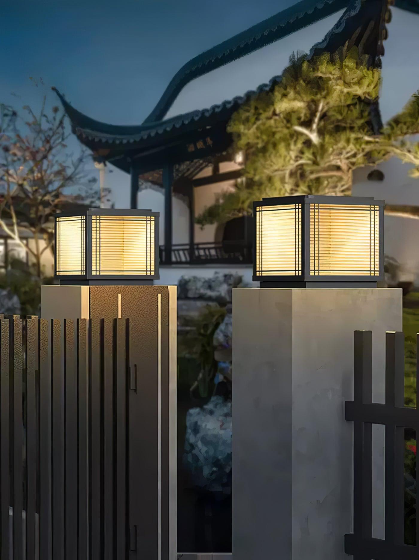 Fieran Steel Japanese-inspired Table Lamp - Letslighting