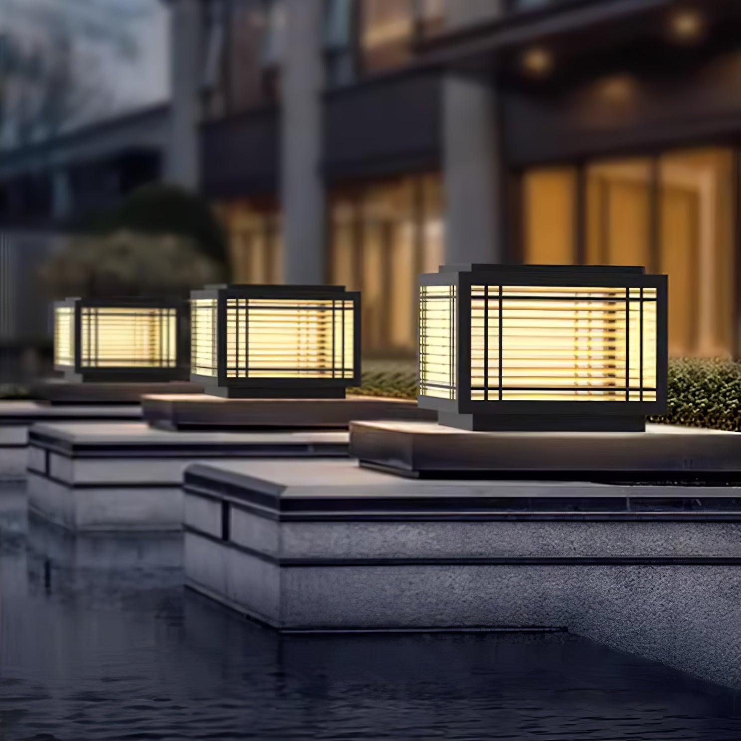 Fieran Steel Japanese-inspired Table Lamp - Letslighting