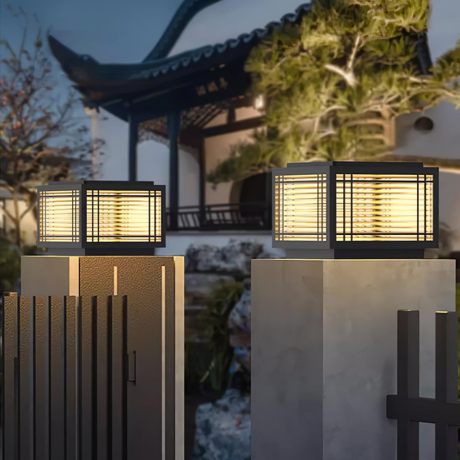 Fieran Steel Japanese-inspired Table Lamp - Letslighting