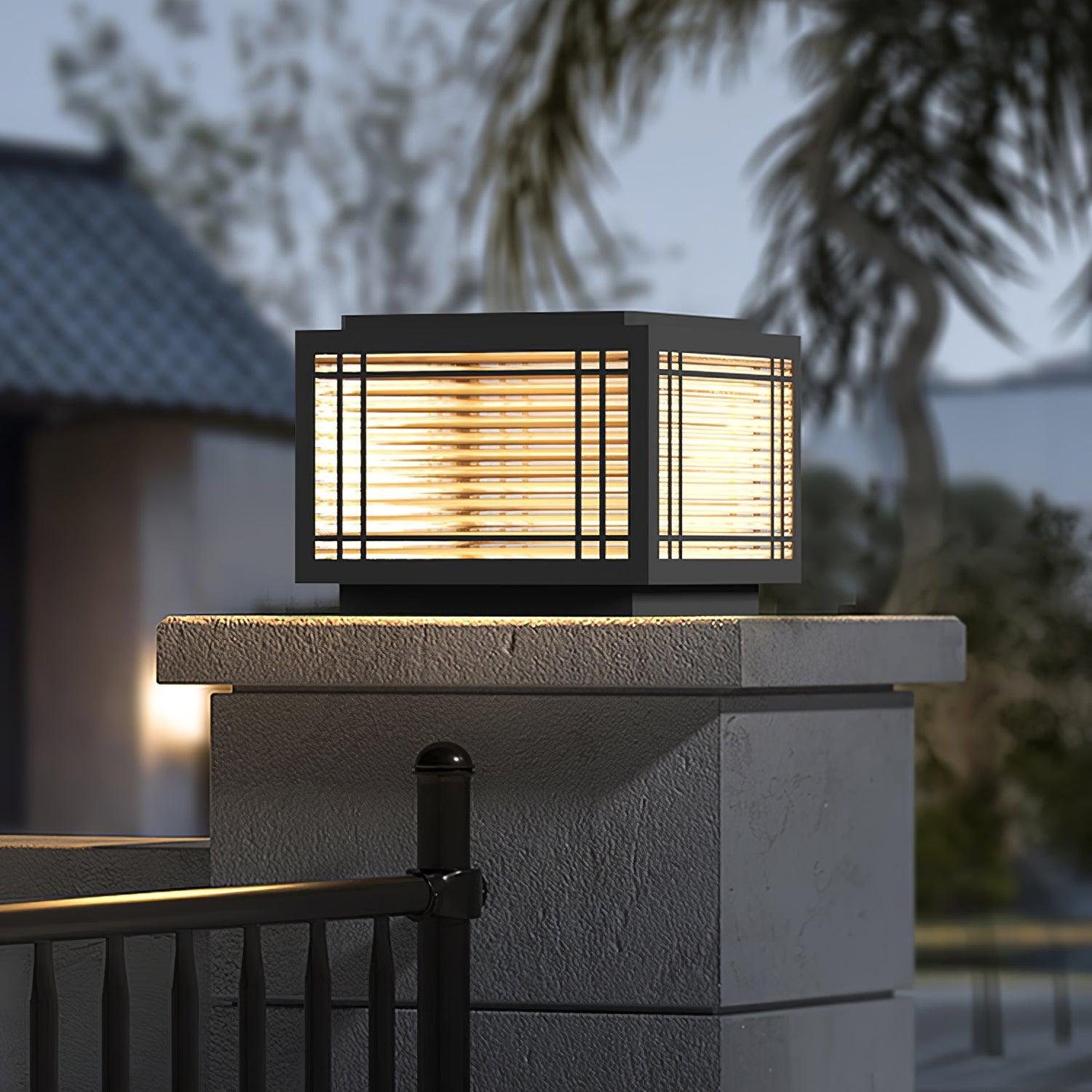 Fieran Steel Japanese-inspired Table Lamp - Letslighting
