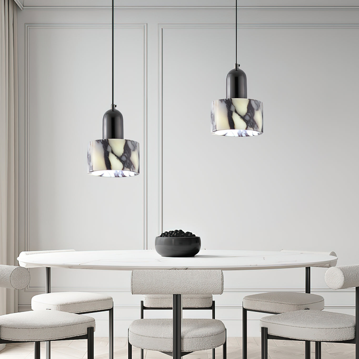 Flair Modern Minimalist Marble Pendant Lamp - Letslighting