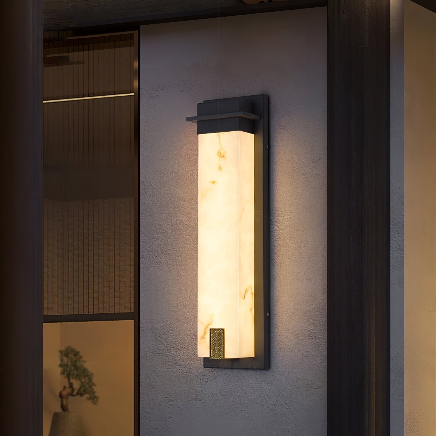 Ushaor Modern Minimalist Outdoor Wall Light - Letslighting