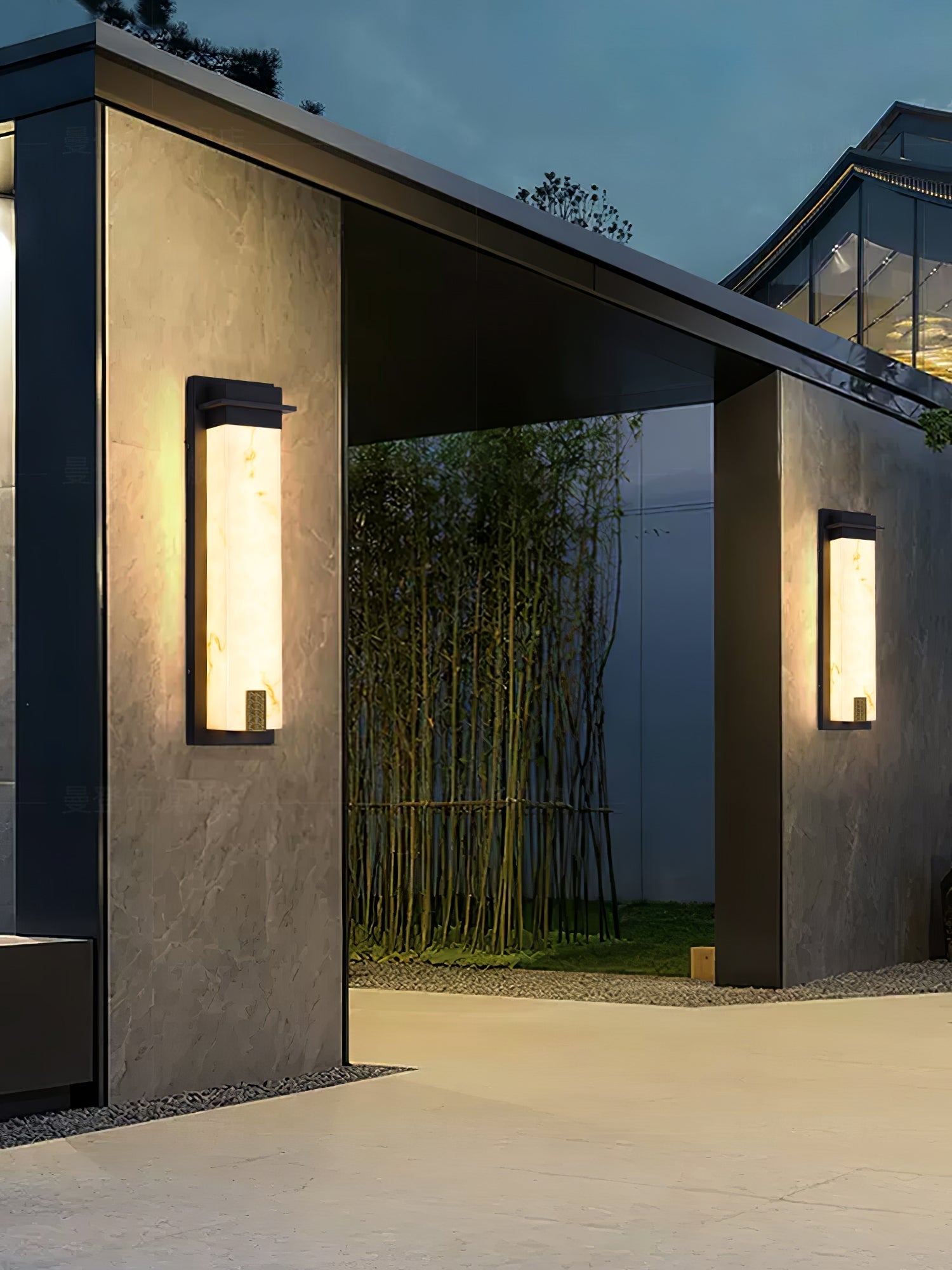 Ushaor Modern Minimalist Outdoor Wall Light - Letslighting