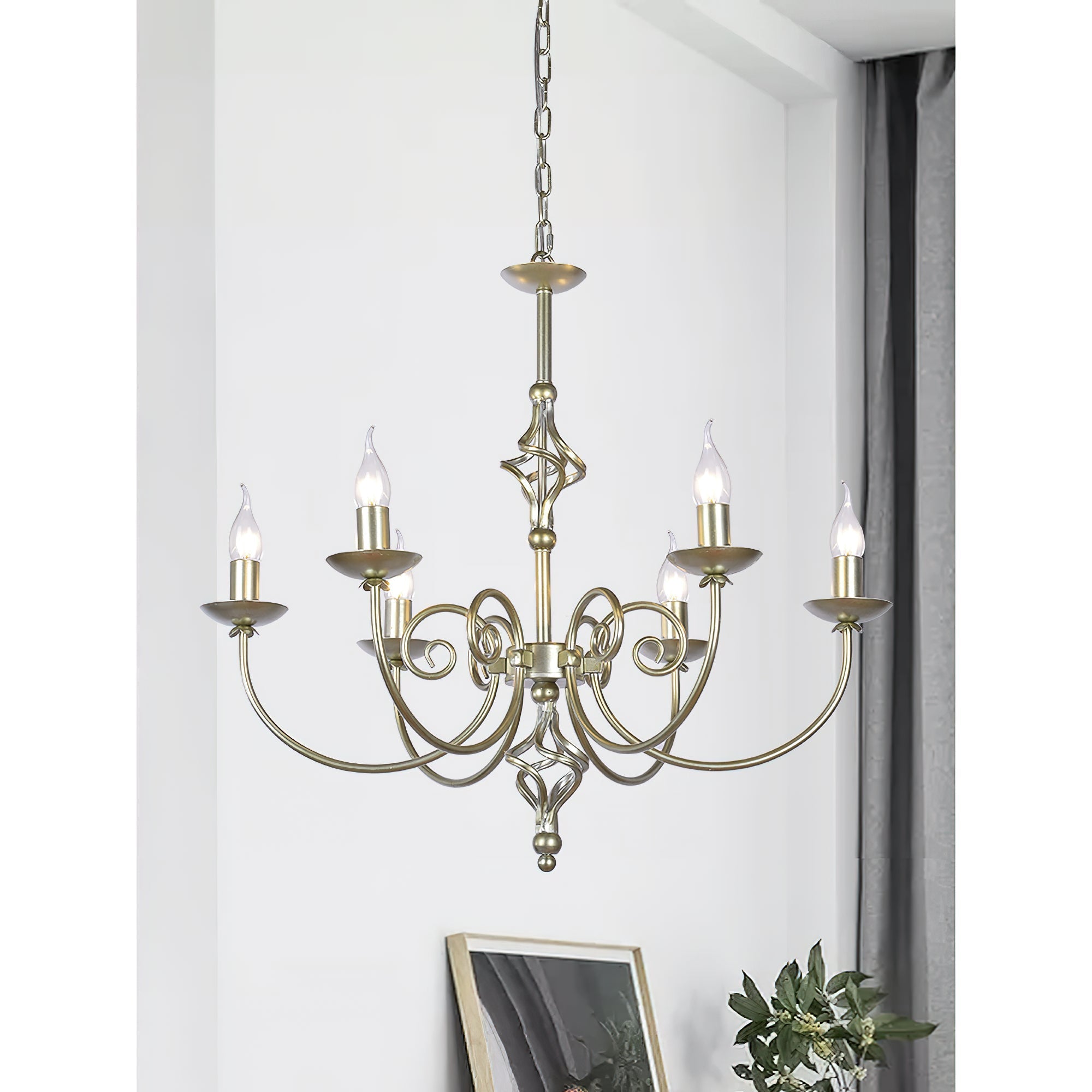 Grace Postmodern Luxury Brass Chandelier - Letslighting