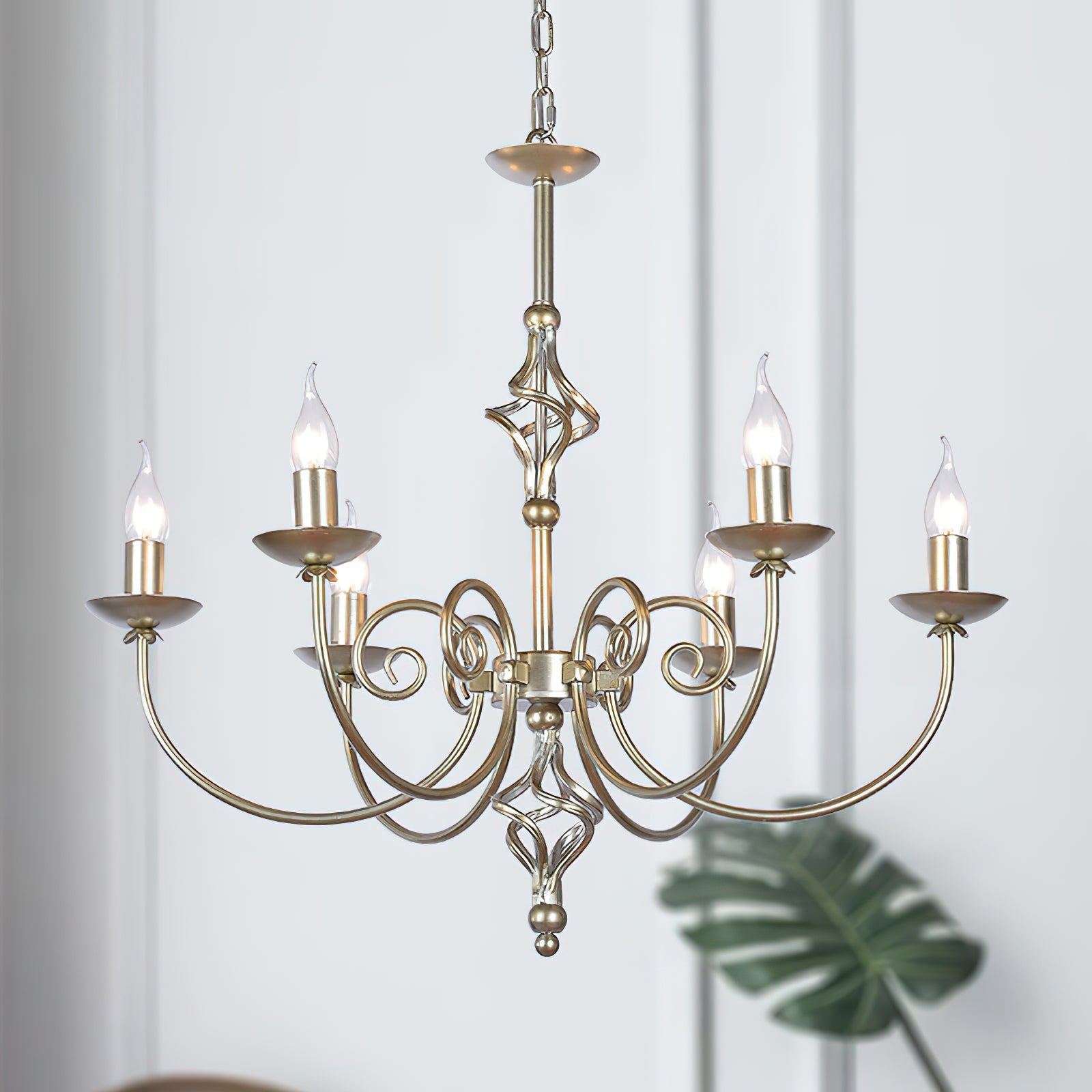 Grace Postmodern Luxury Brass Chandelier - Letslighting