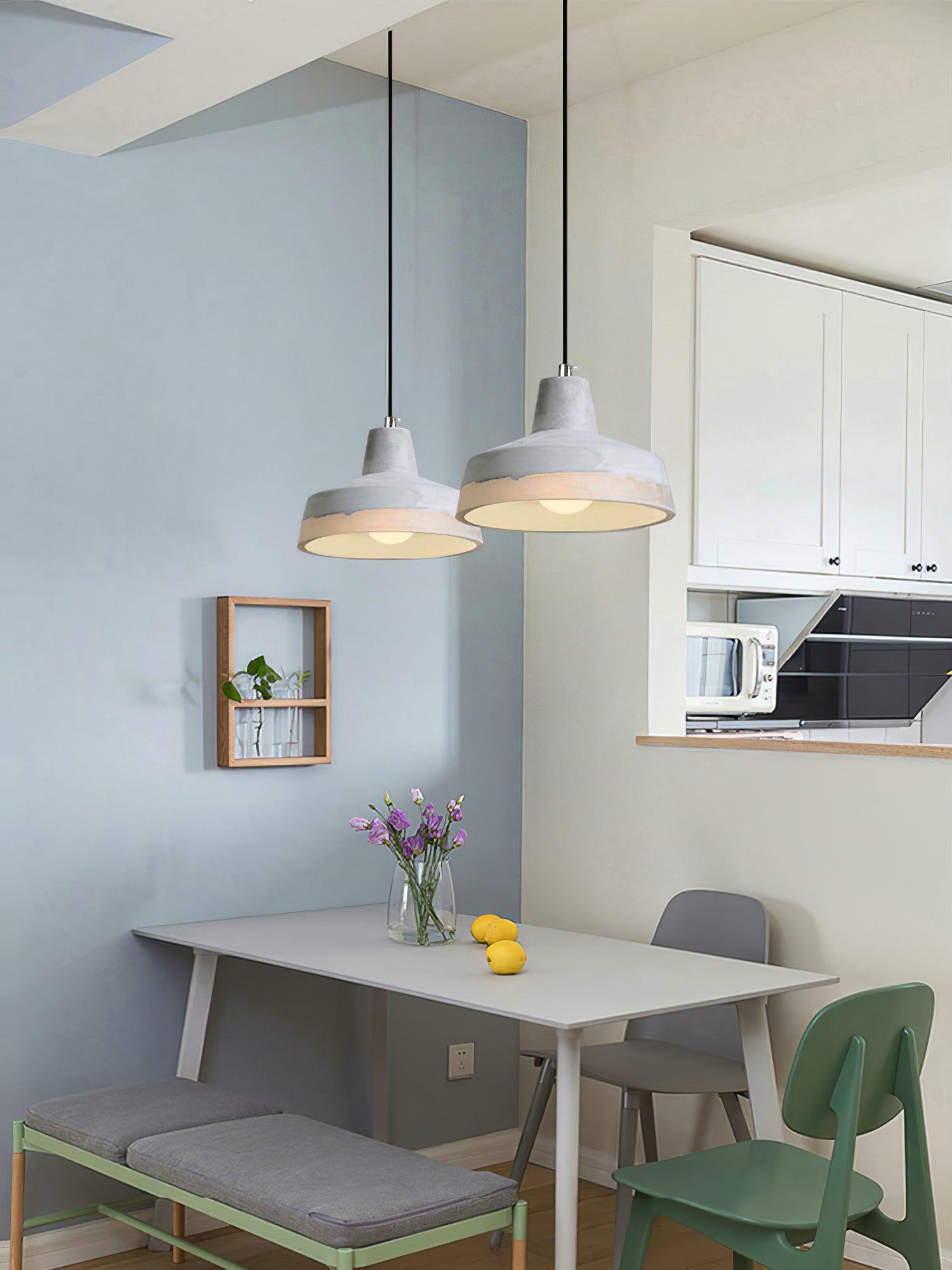 Zalora Resin Scandinavian Pendant Light - Letslighting