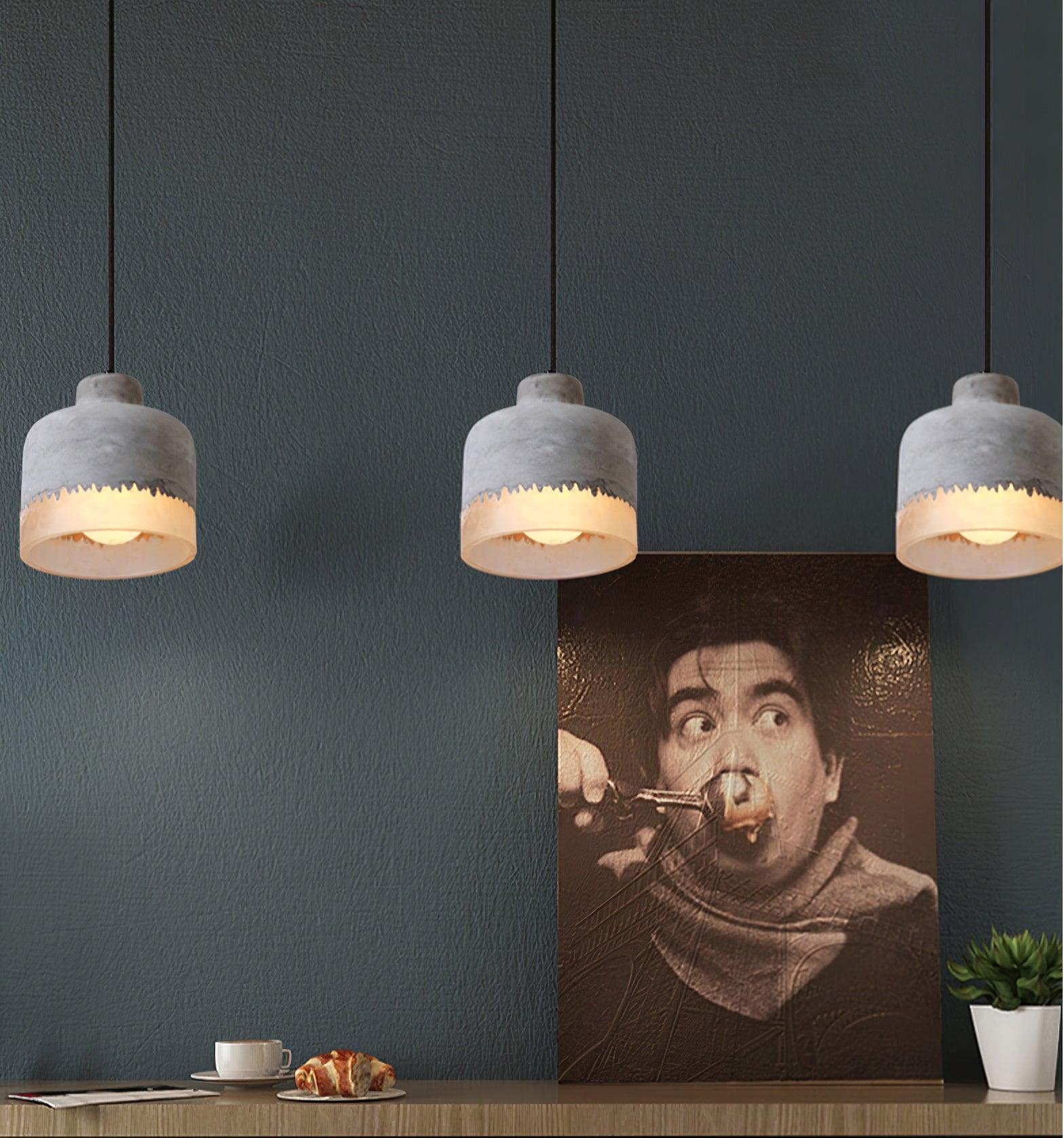 Zalora Resin Scandinavian Pendant Light - Letslighting