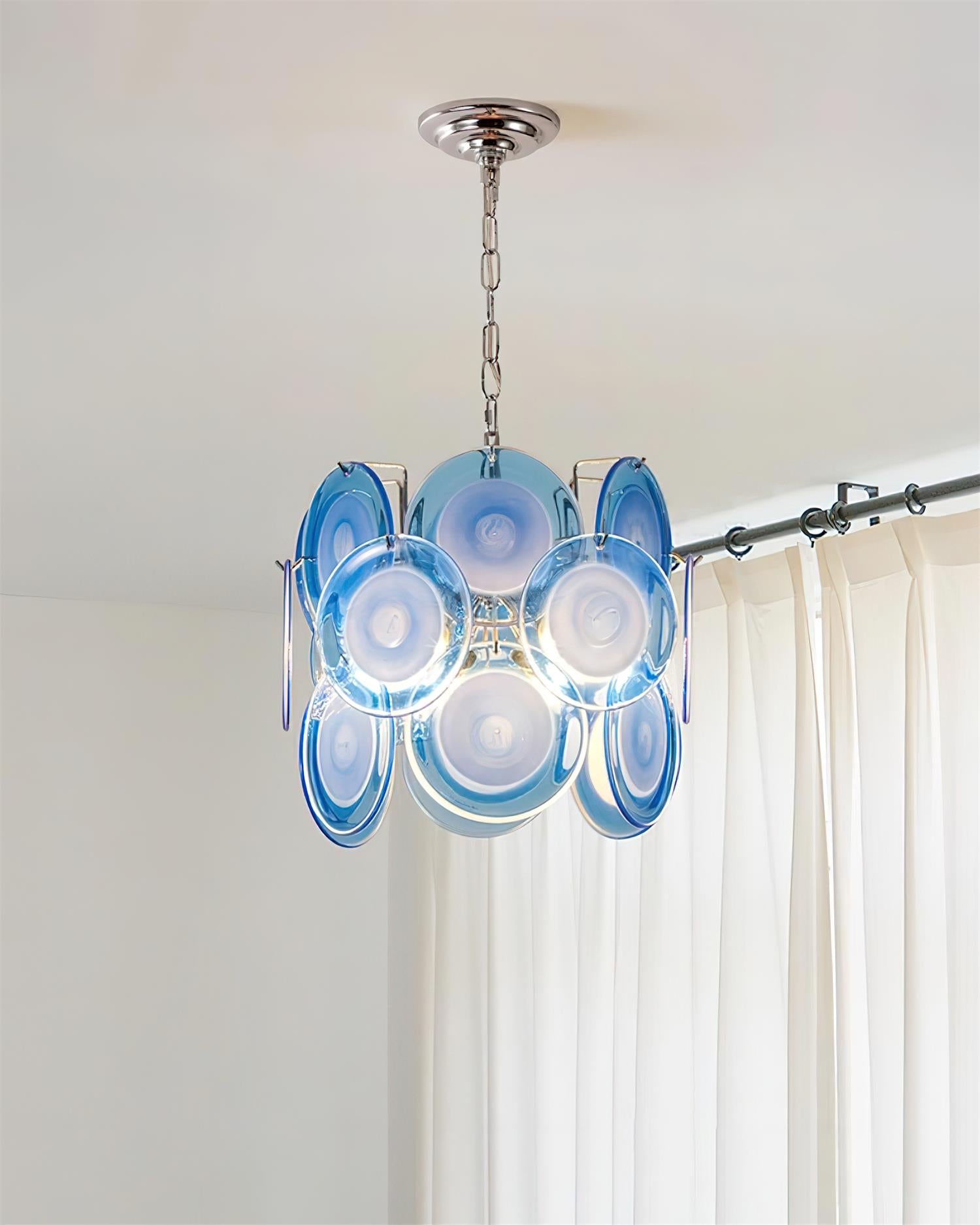 Delmar Pendant Lamp Vibrant Disc Play - Letslighting