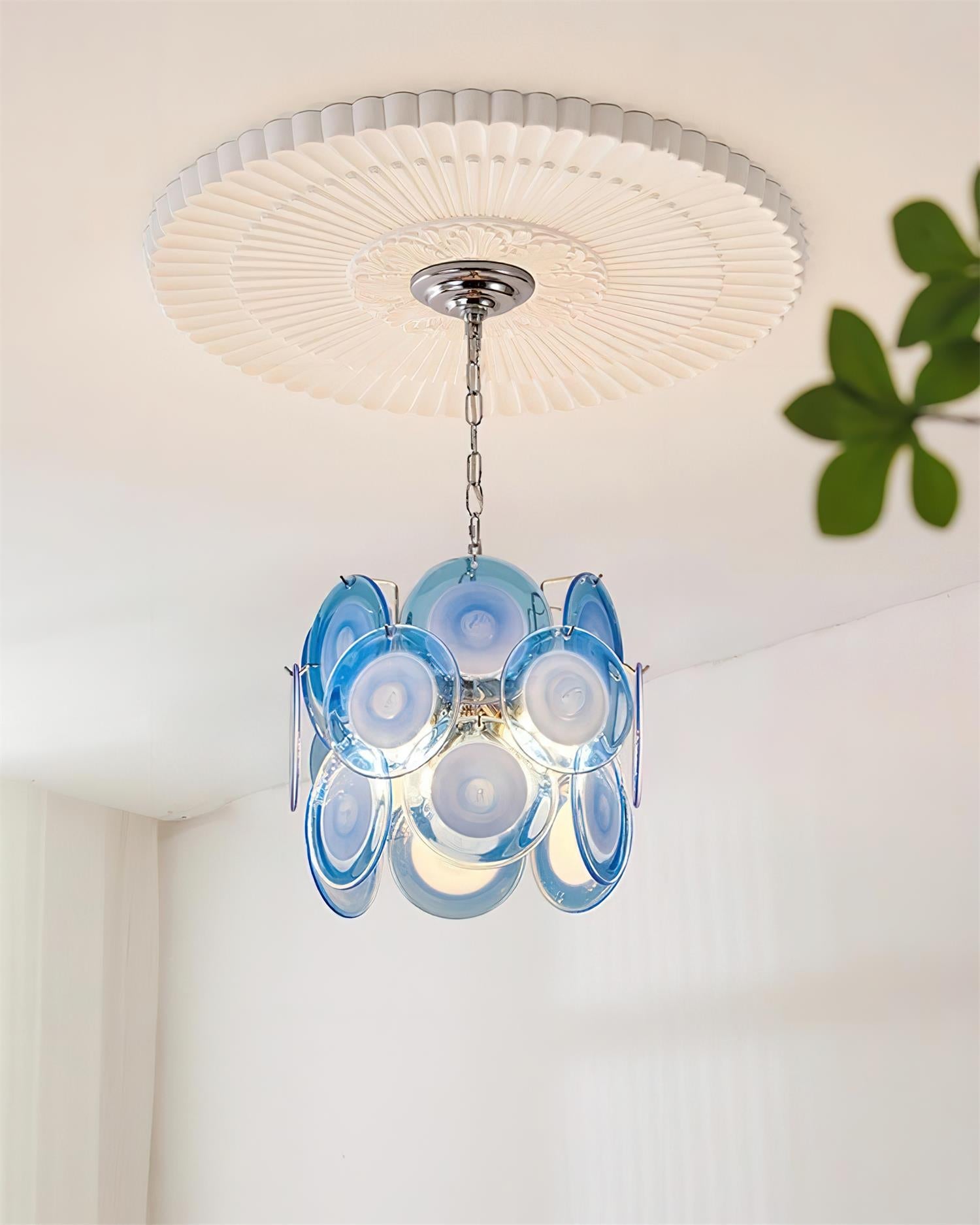 Delmar Pendant Lamp Vibrant Disc Play - Letslighting