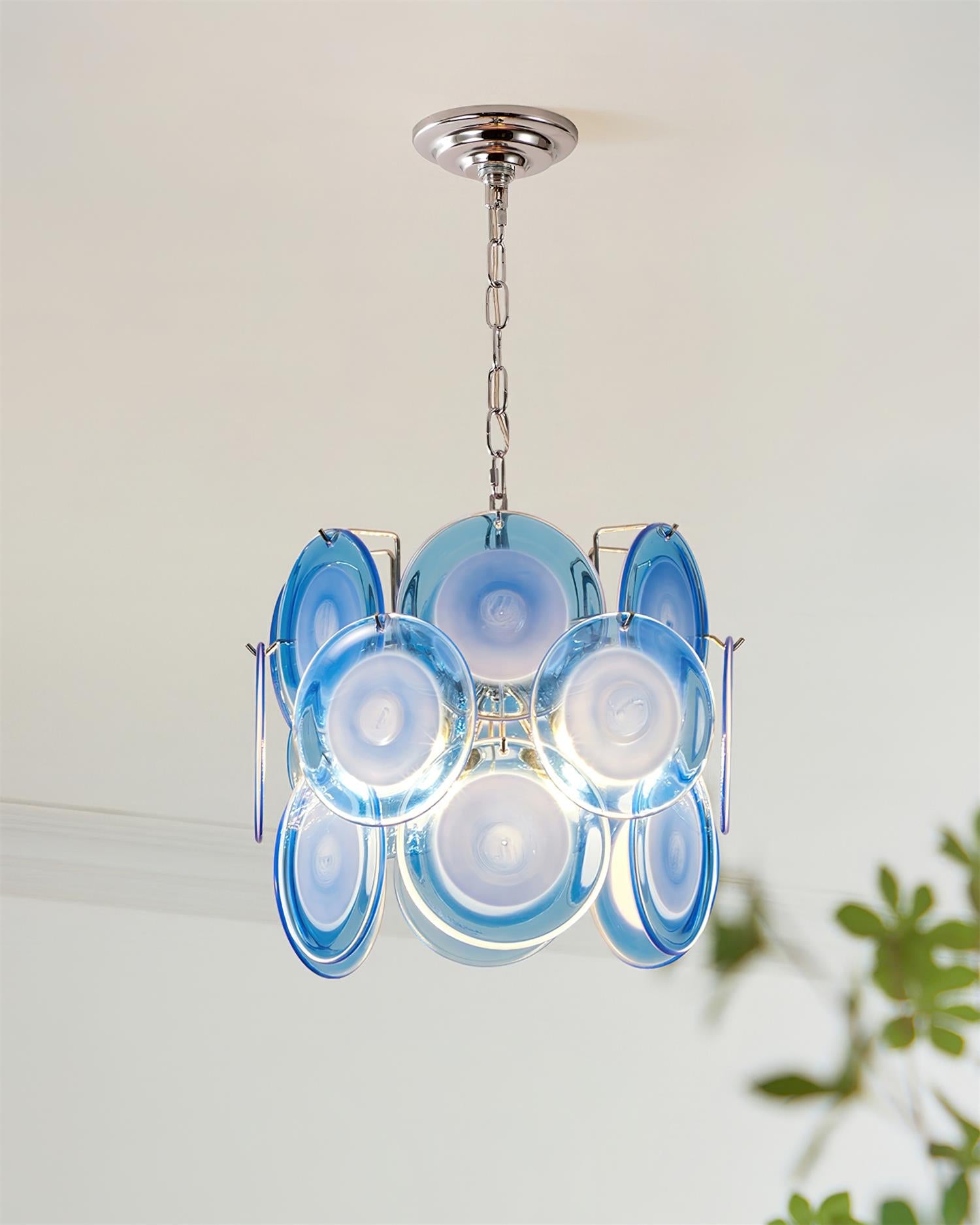 Delmar Pendant Lamp Vibrant Disc Play - Letslighting