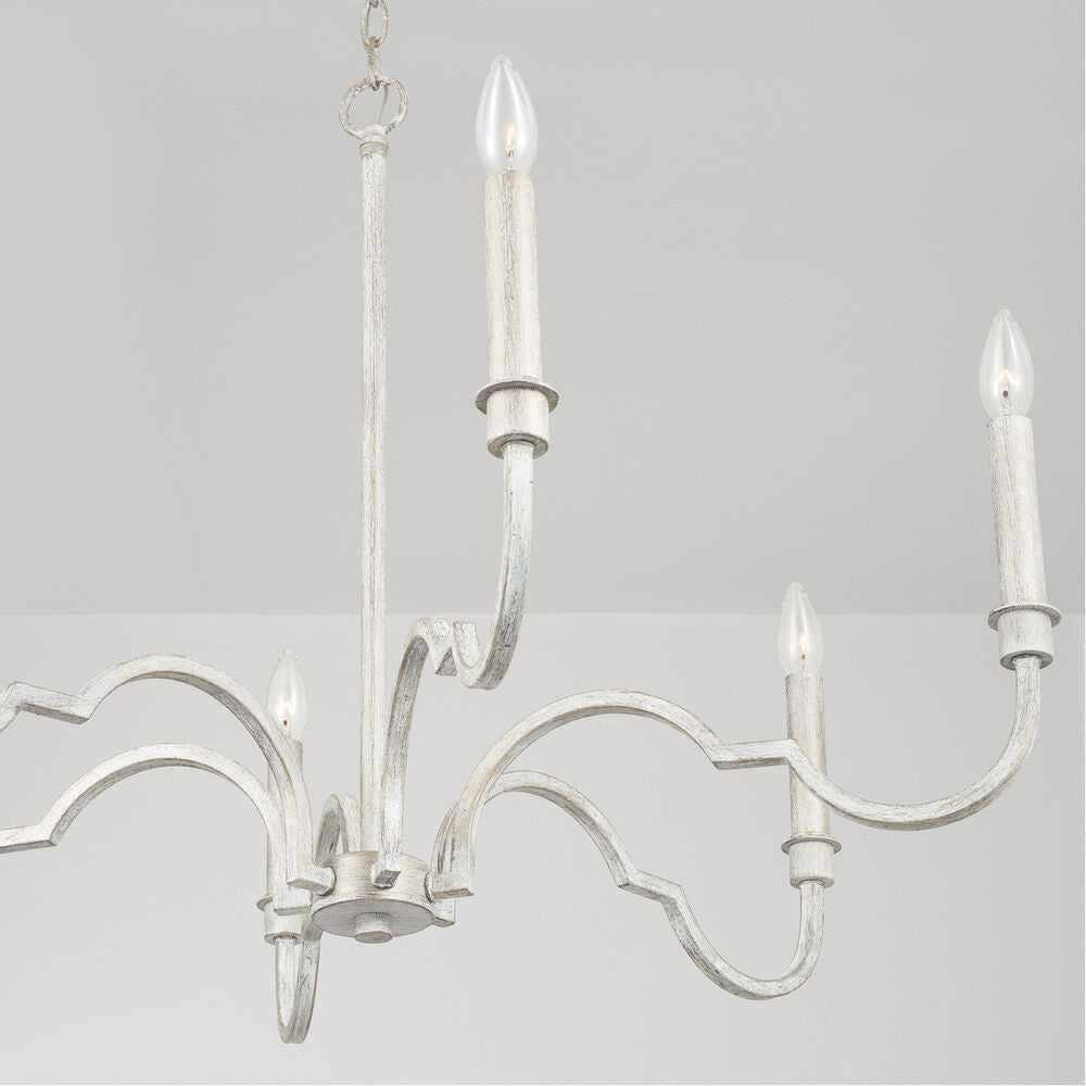 Oval Vintage Industrial Brass Chandelier - Letslighting