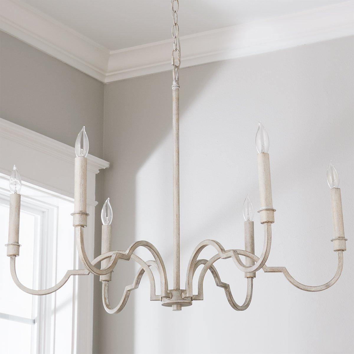Oval Vintage Industrial Brass Chandelier - Letslighting