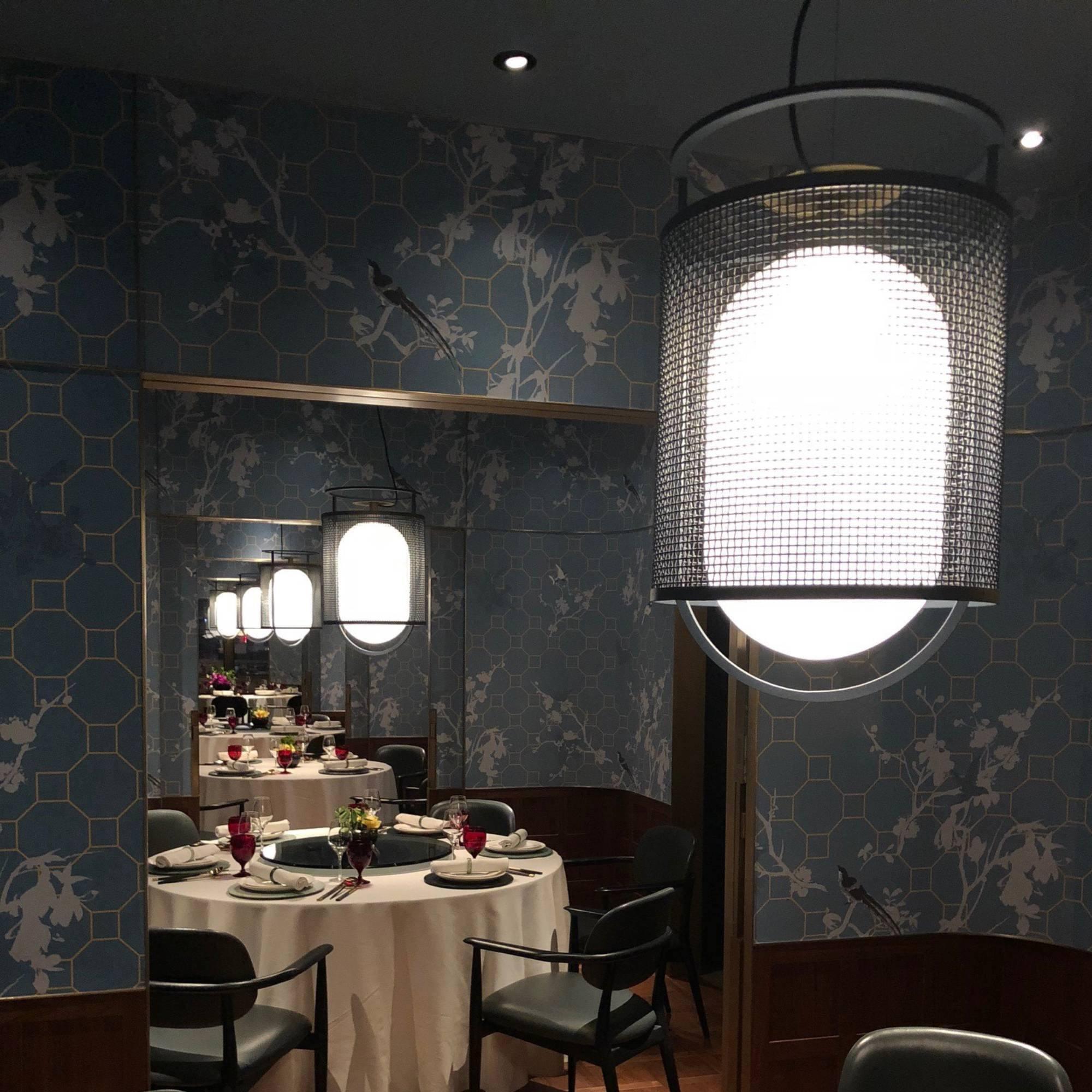 Solara Pendant Lamp Mesh Cylinder Brass Accent Industrial - Letslighting