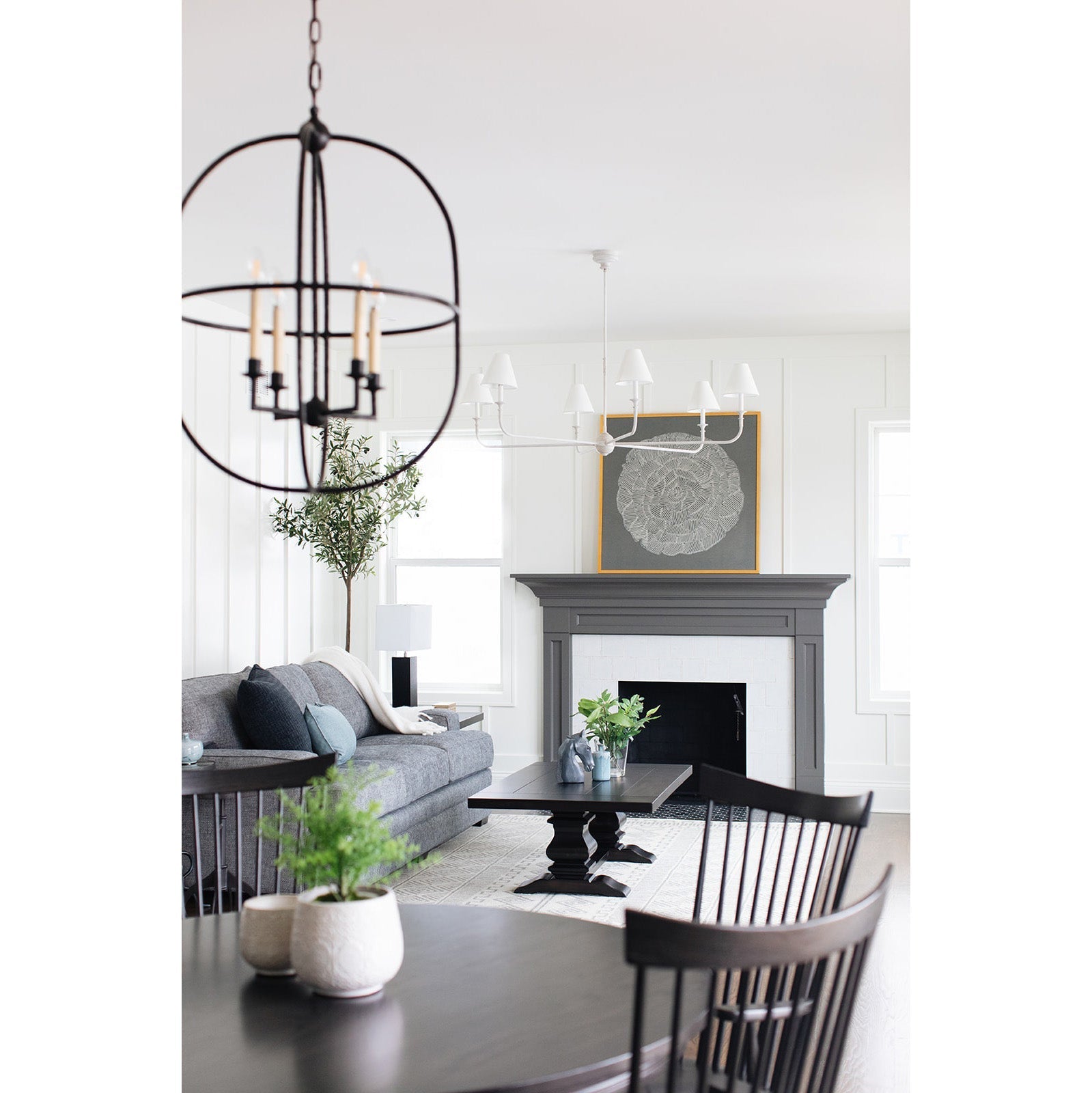 Sylph Vintage Industrial Open Brass Pendant Lamp - Letslighting