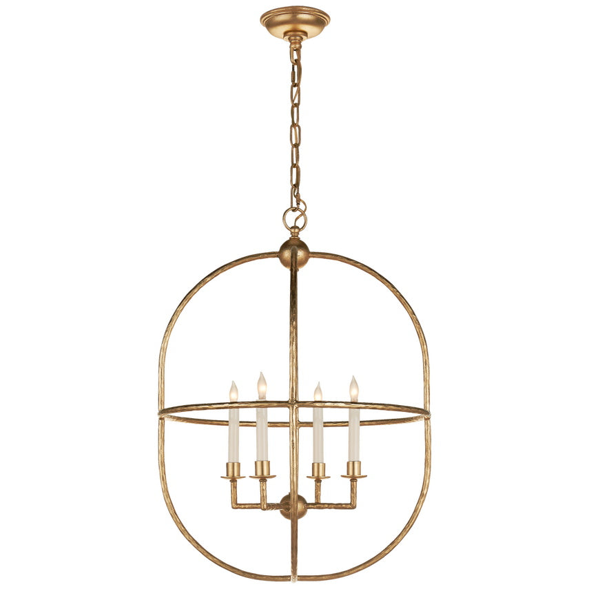 Sylph Vintage Industrial Open Brass Pendant Lamp - Letslighting