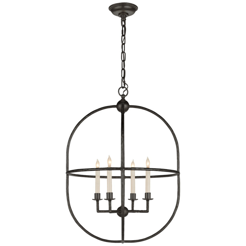 Sylph Vintage Industrial Open Brass Pendant Lamp - Letslighting
