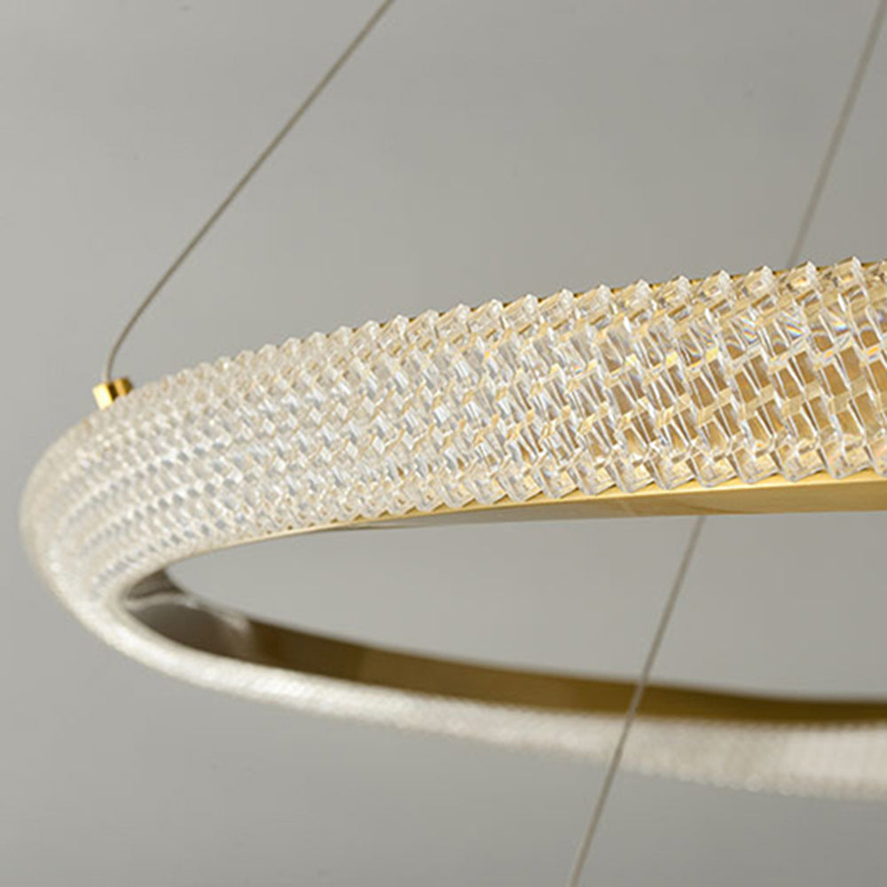 Arisha Minimalist Ring Spiral Shape Pendant Light - Letslighting