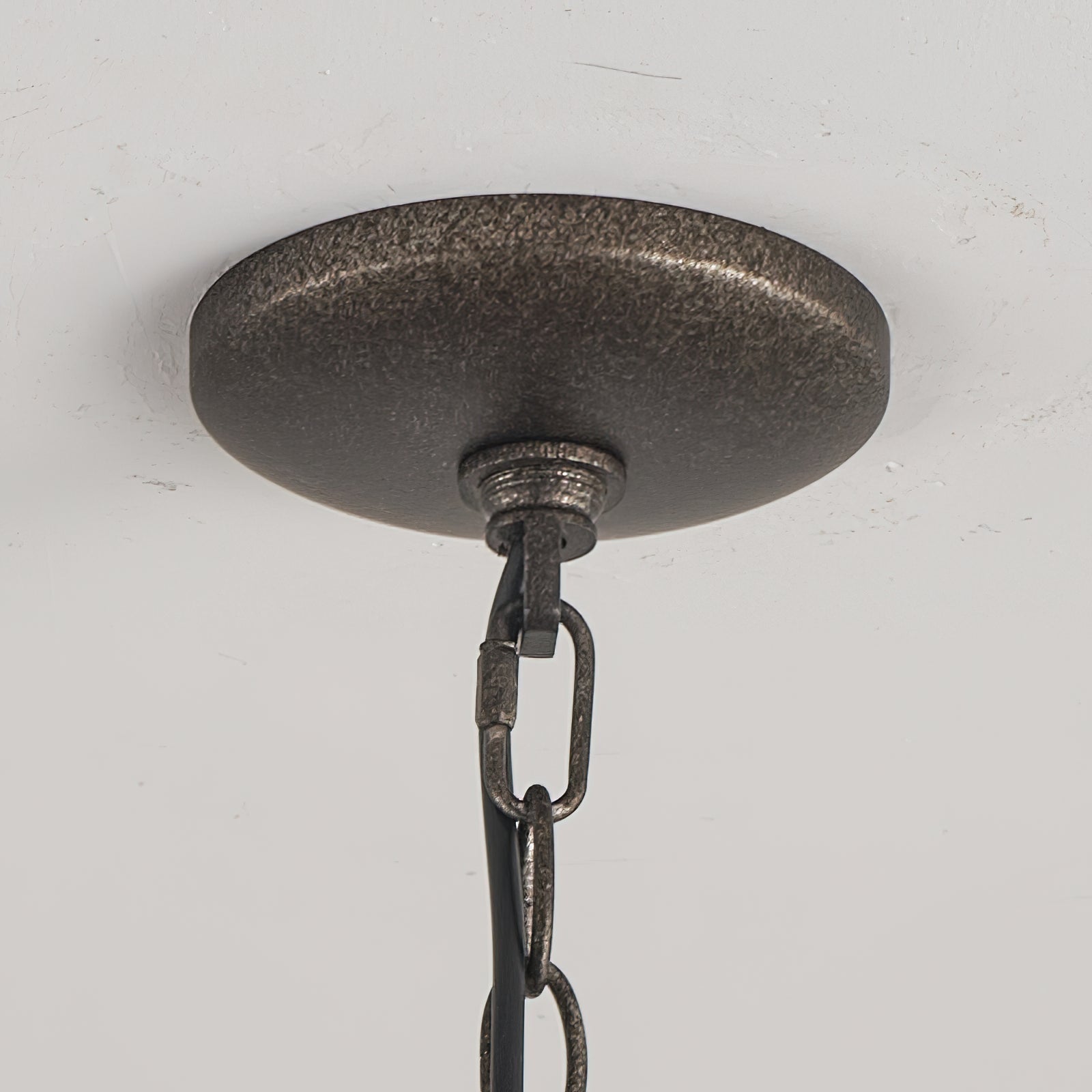 Unite Vintage Industrial Round Gold Chandelier - Letslighting