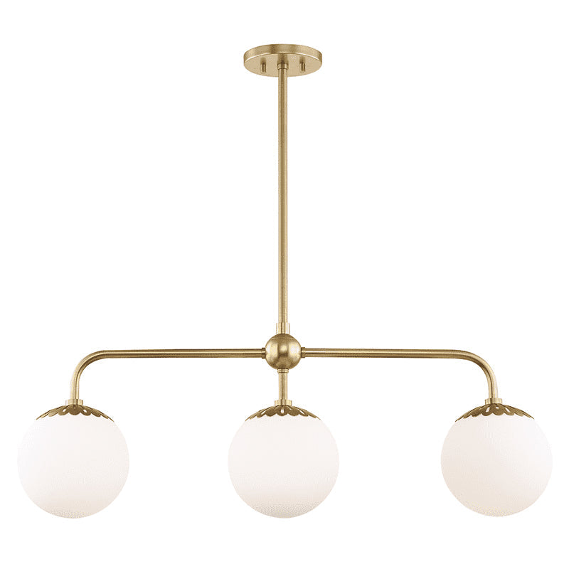 Yare Modern Minimalist Globe Chrome Glass Pendant Lamp - Letslighting