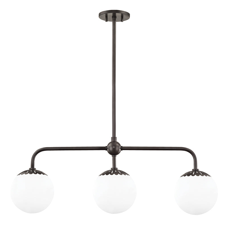Yare Modern Minimalist Globe Chrome Glass Pendant Lamp - Letslighting