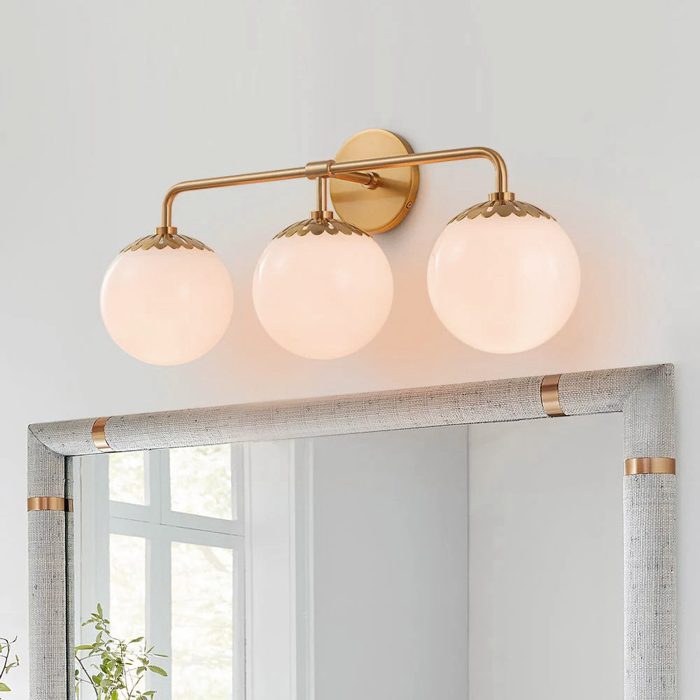 Valentina Globe Glass Wall Lamp
