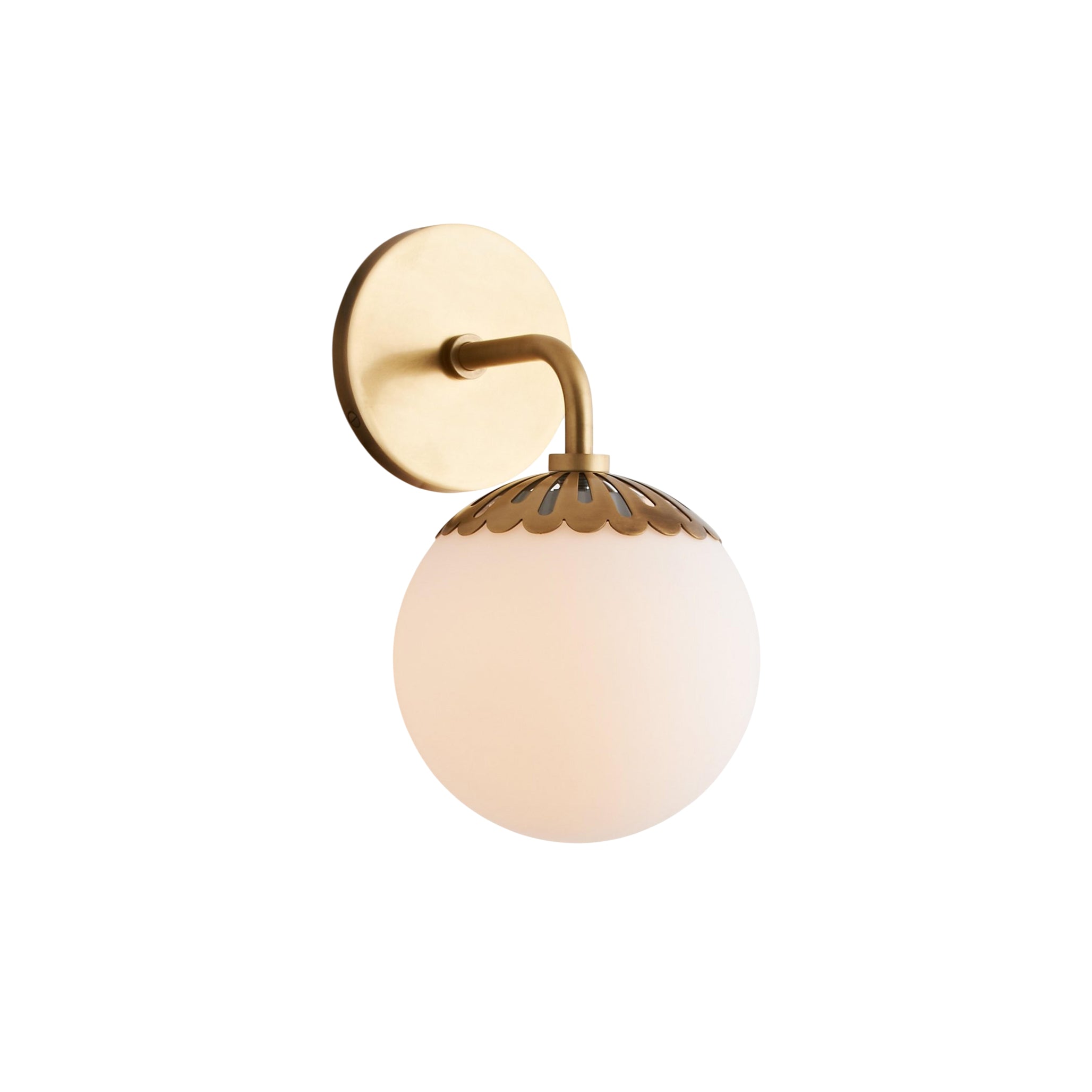 Valentina Globe Glass Wall Lamp