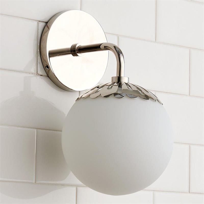 Valentina Globe Glass Wall Lamp
