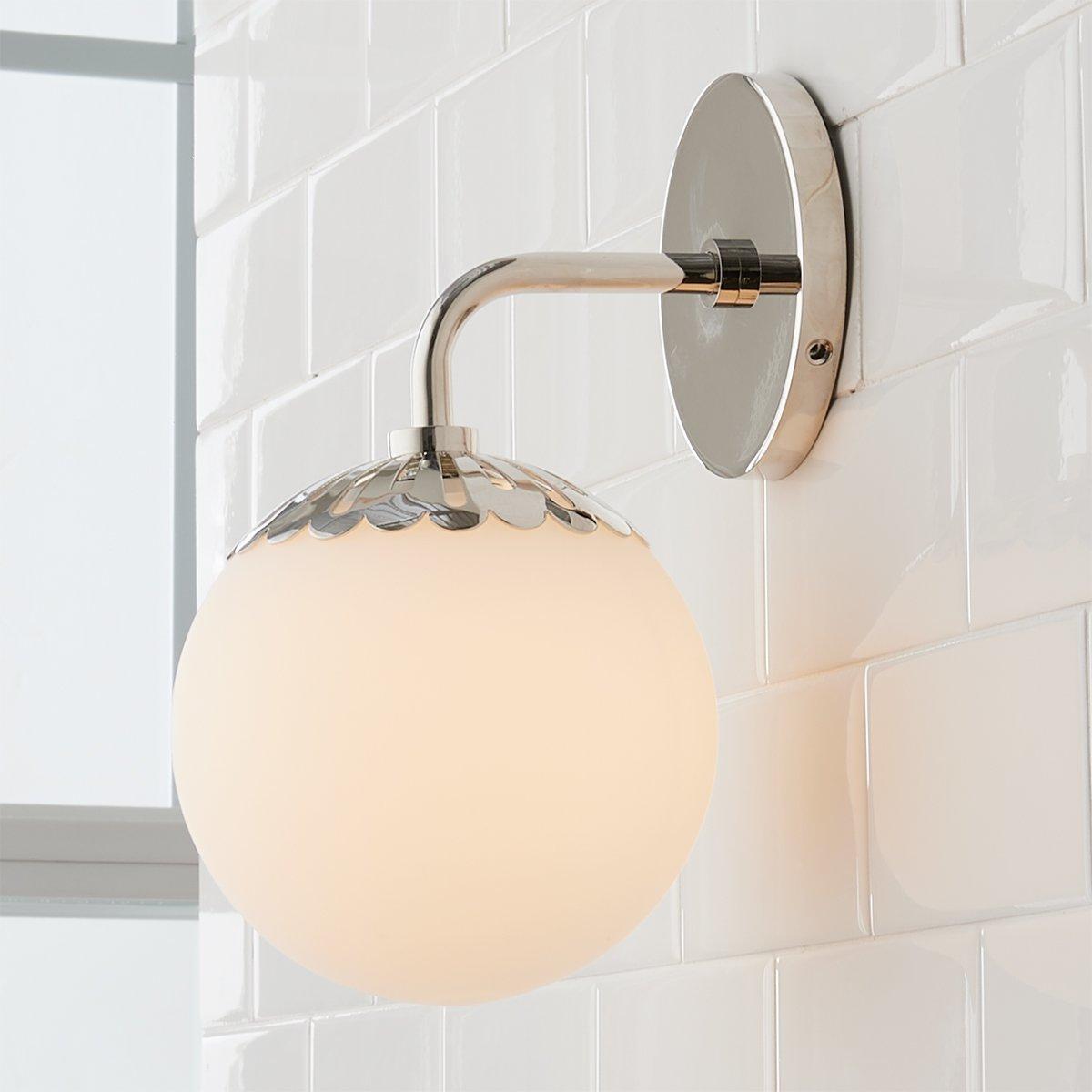 Valentina Globe Glass Wall Lamp