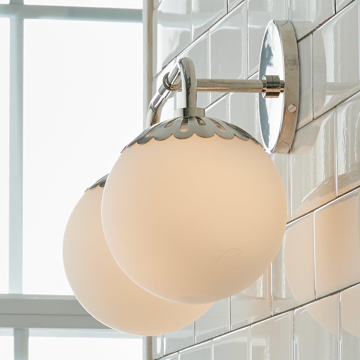 Valentina Globe Glass Wall Lamp