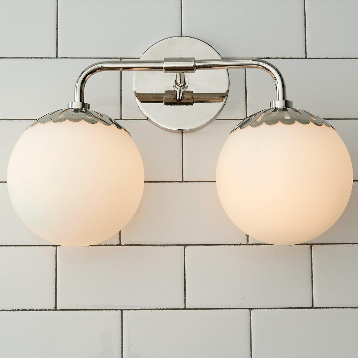 Valentina Globe Glass Wall Lamp