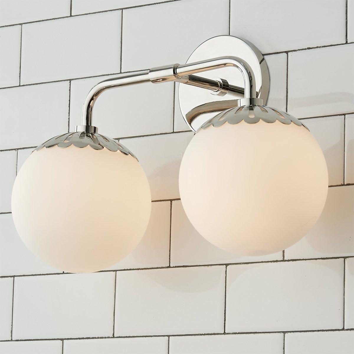 Valentina Globe Glass Wall Lamp