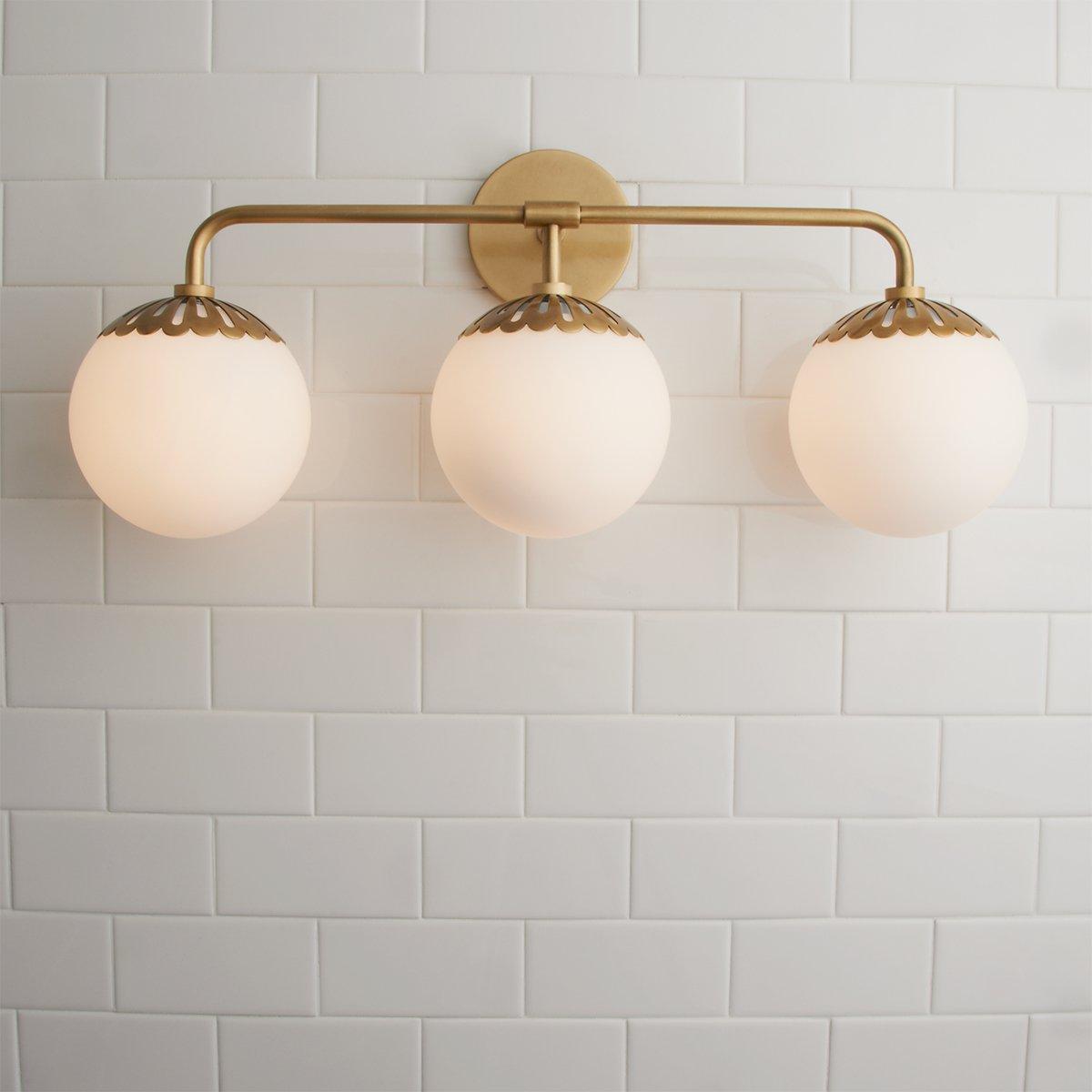 Valentina Globe Glass Wall Lamp