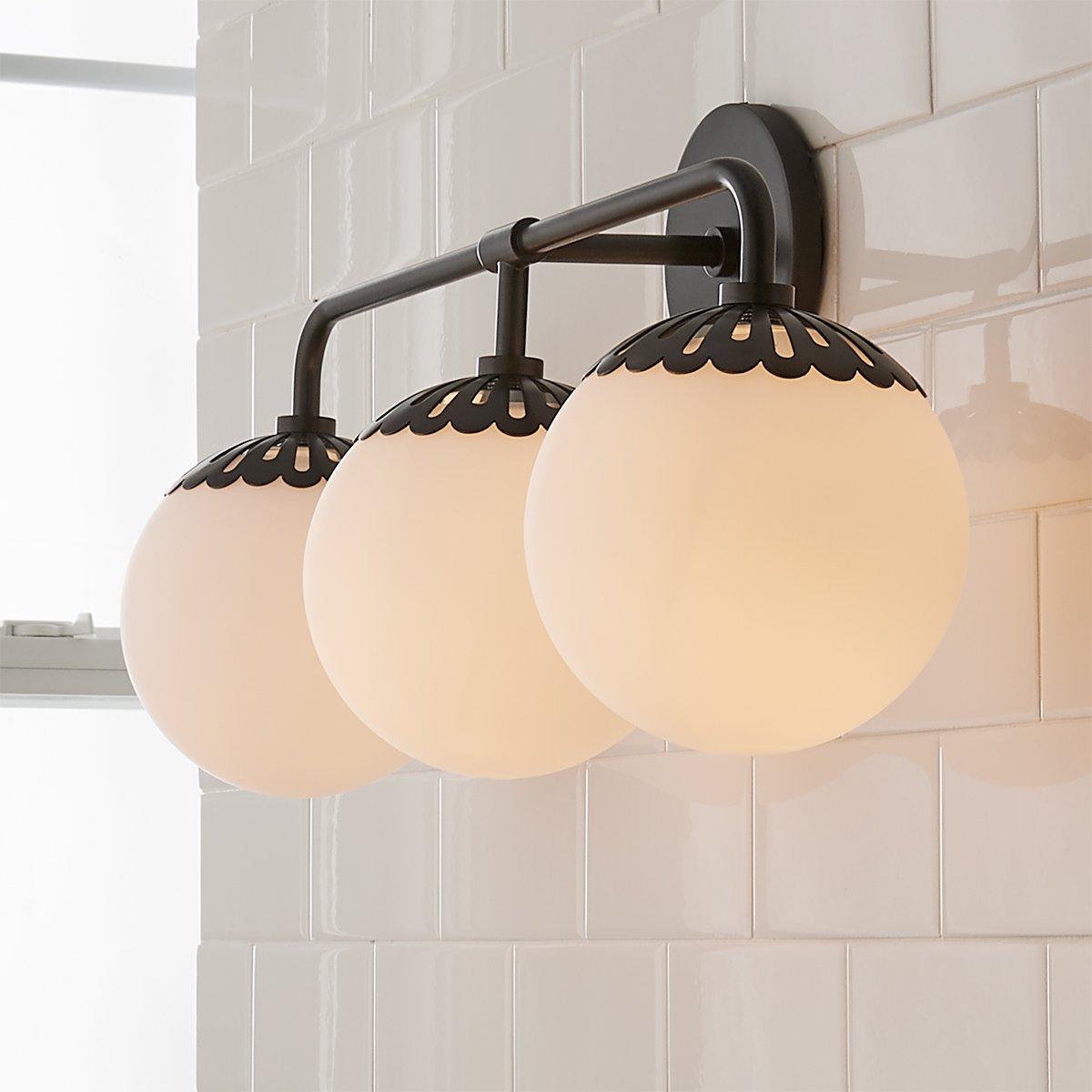 Valentina Globe Glass Wall Lamp