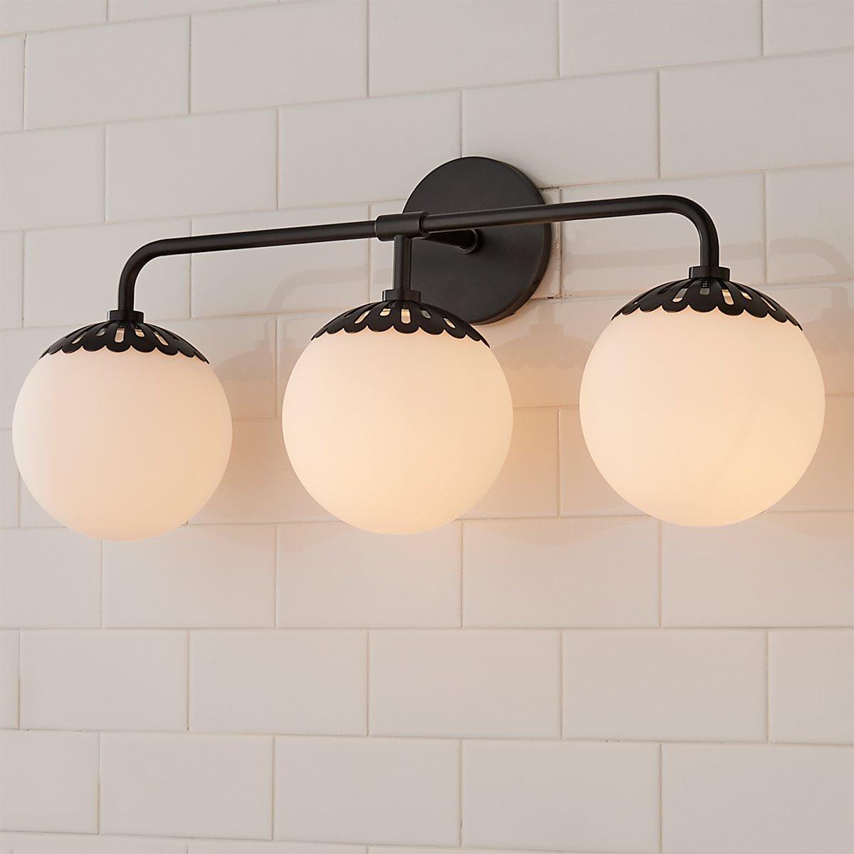 Valentina Globe Glass Wall Lamp