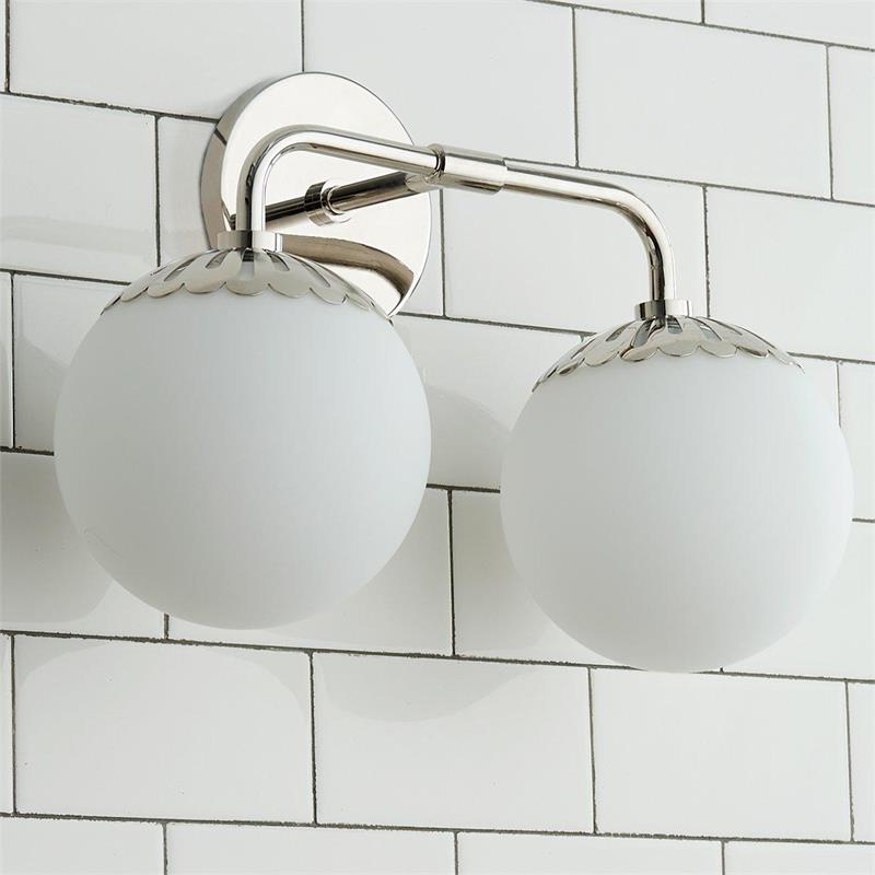 Valentina Globe Glass Wall Lamp