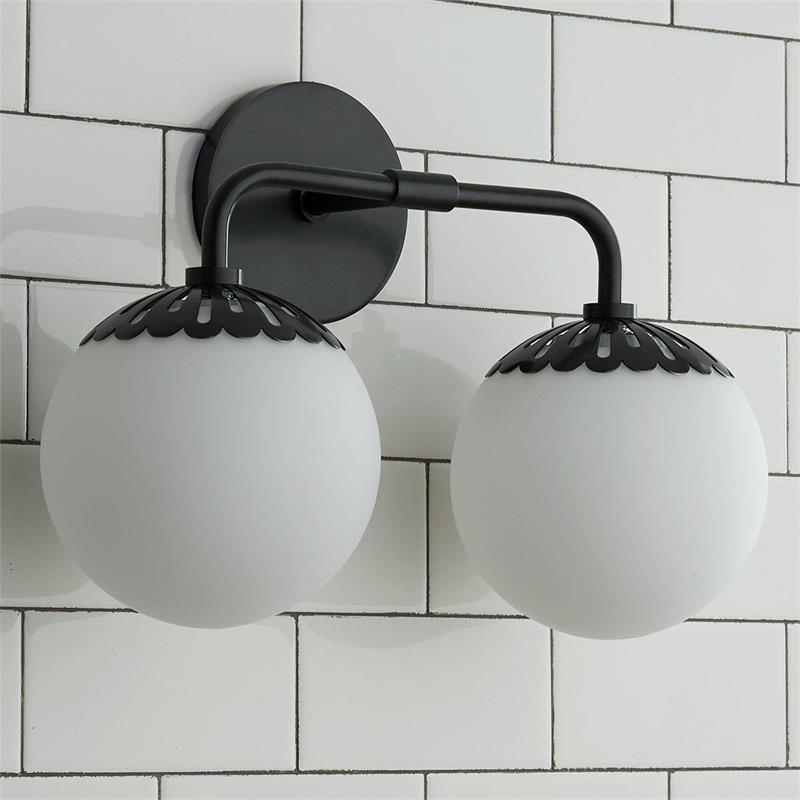 Valentina Globe Glass Wall Lamp