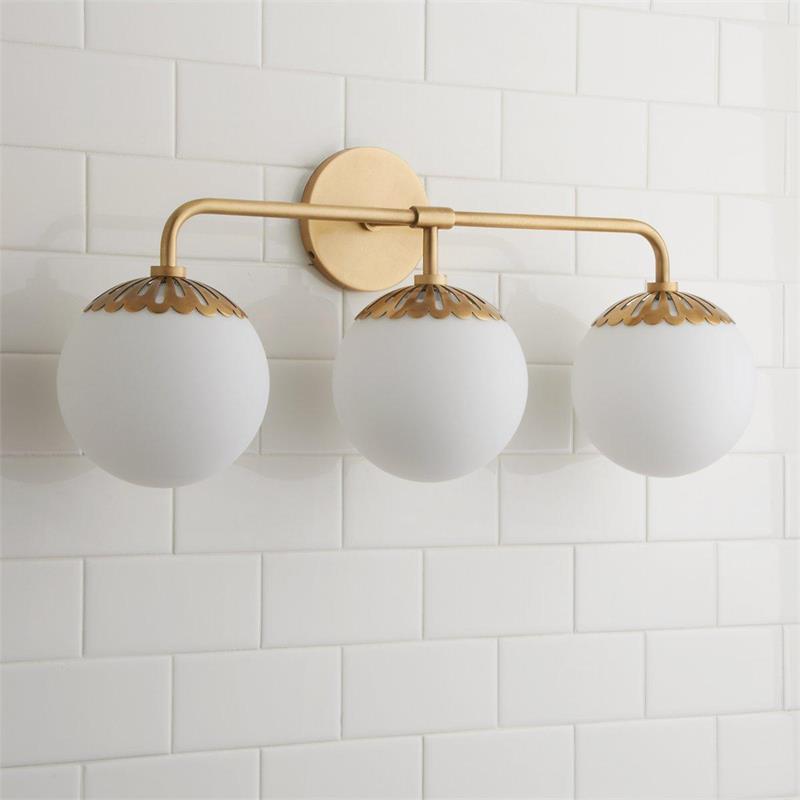 Valentina Globe Glass Wall Lamp