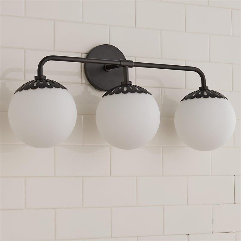 Valentina Globe Glass Wall Lamp