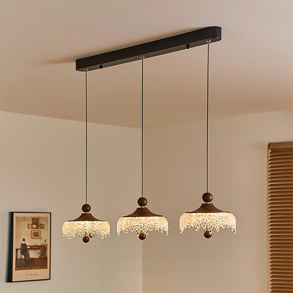 Dewdrop Pendant Lamp Rustic Crystalline Elegance - Letslighting