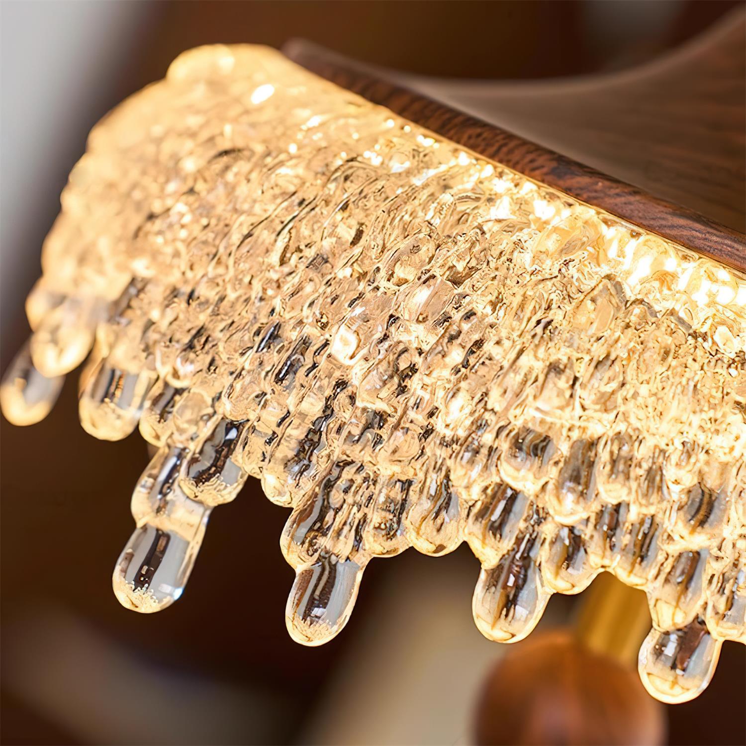 Dewdrop Pendant Lamp Rustic Crystalline Elegance - Letslighting