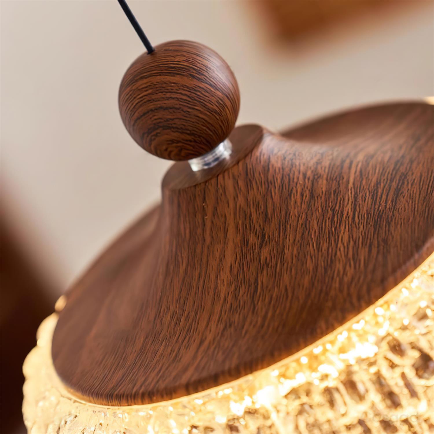Dewdrop Pendant Lamp Rustic Crystalline Elegance - Letslighting