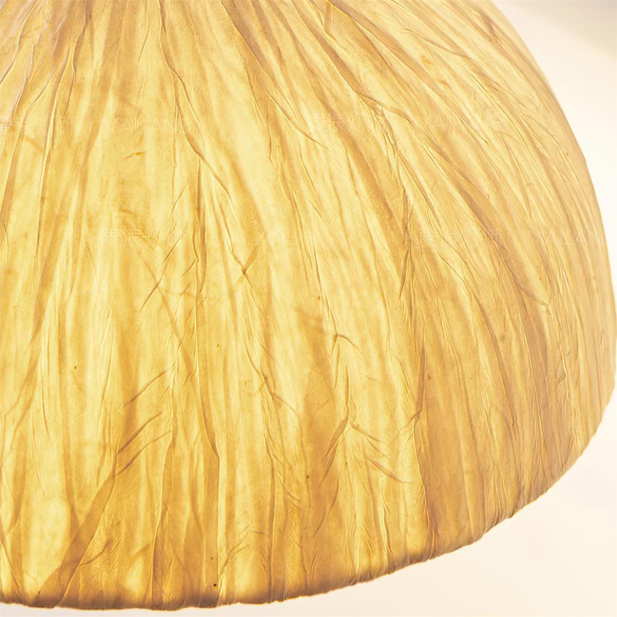 Wall Lamp Rice Paper Shade Wood Arm Soft Ambient Cozy Minimalist - Letslighting
