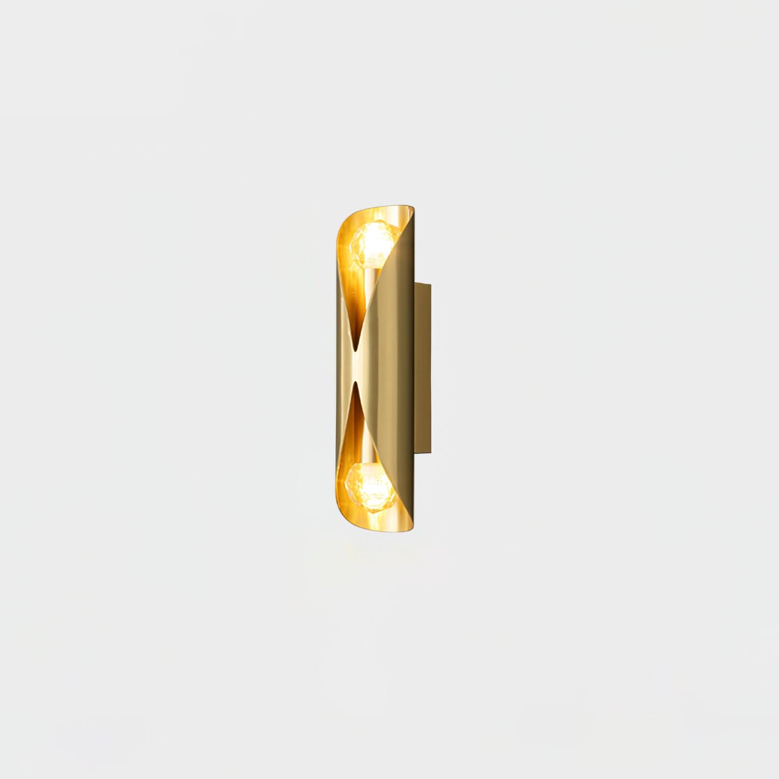Avynila Modern Minimalist Diamonds Brass Wall Lamp - Letslighting