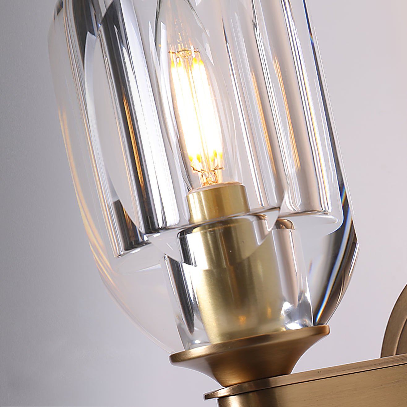 Beloved Wall lamp Premium Nordic Art Diamond Crystal Sconce - Letslighting