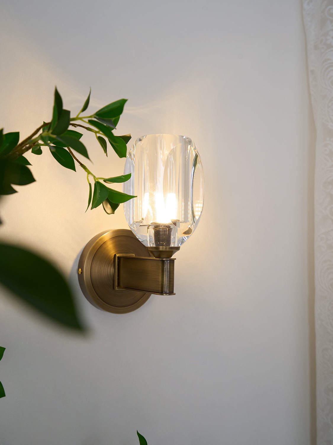 Beloved Wall lamp Premium Nordic Art Diamond Crystal Sconce - Letslighting