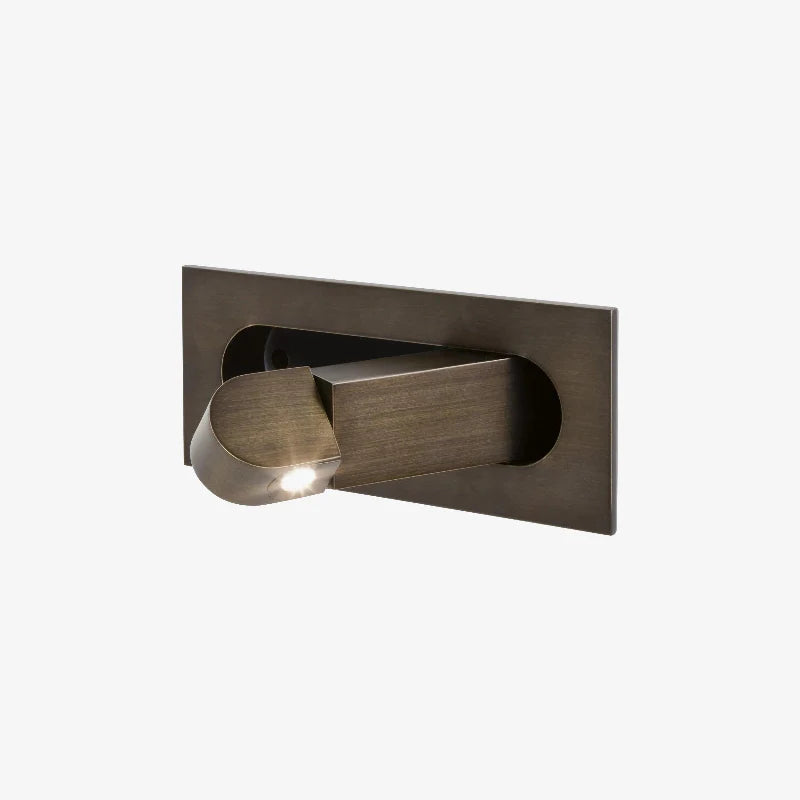 Nexex Square Adjustable Bedside Reading Wall Light - Letslighting