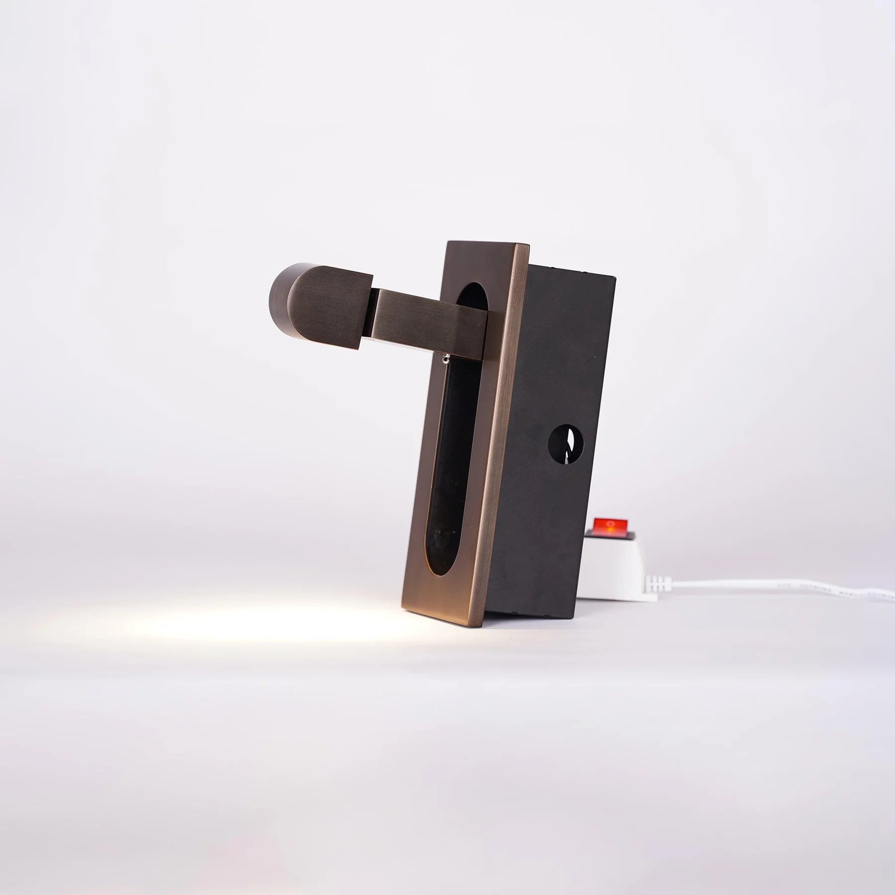 Nexex Square Adjustable Bedside Reading Wall Light - Letslighting