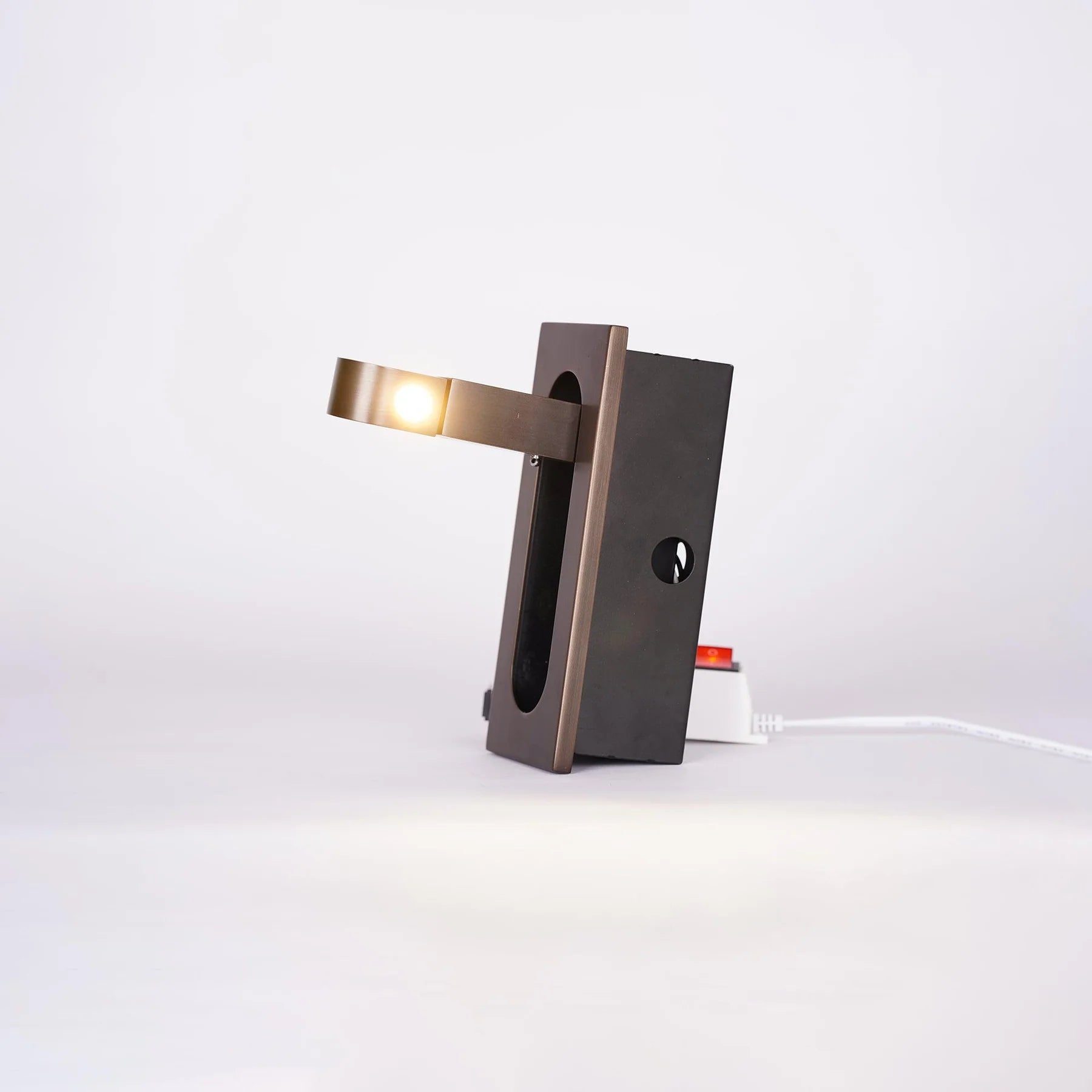 Nexex Square Adjustable Bedside Reading Wall Light - Letslighting
